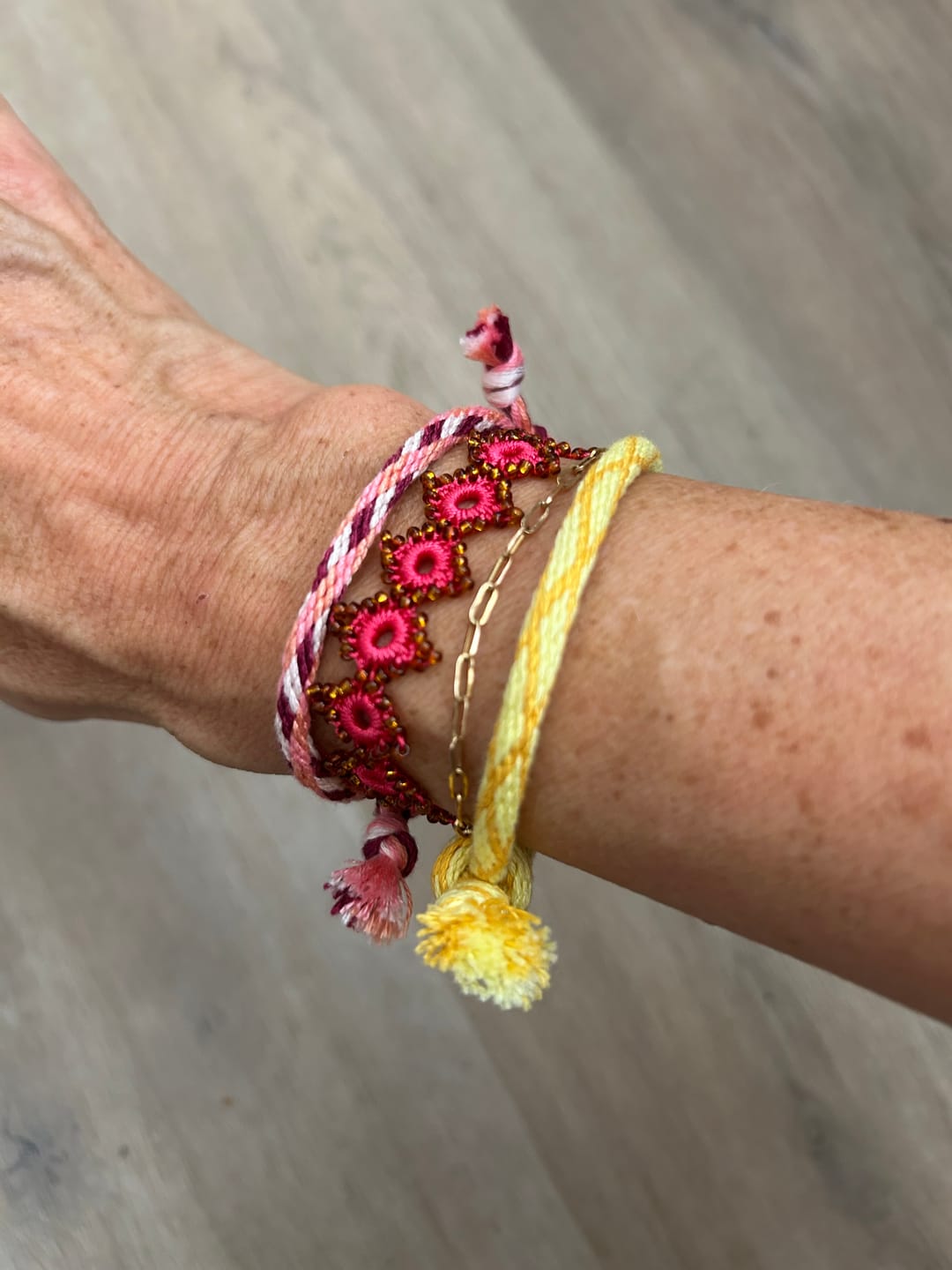 Customer photo review of Kumihimo Bracelet Kit