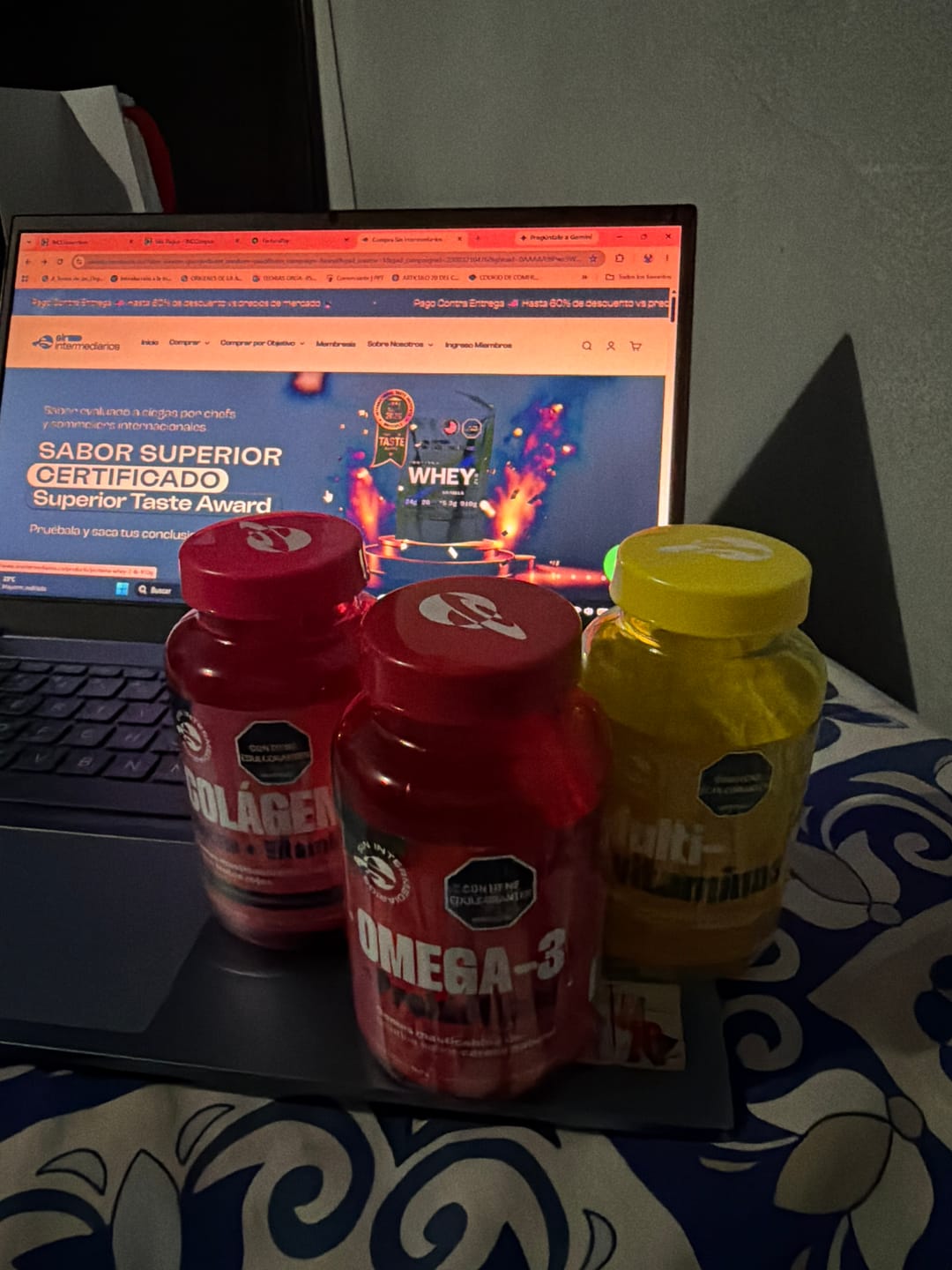 Customer photo review of Gomas con Omega 3 DHA y Prebióticos