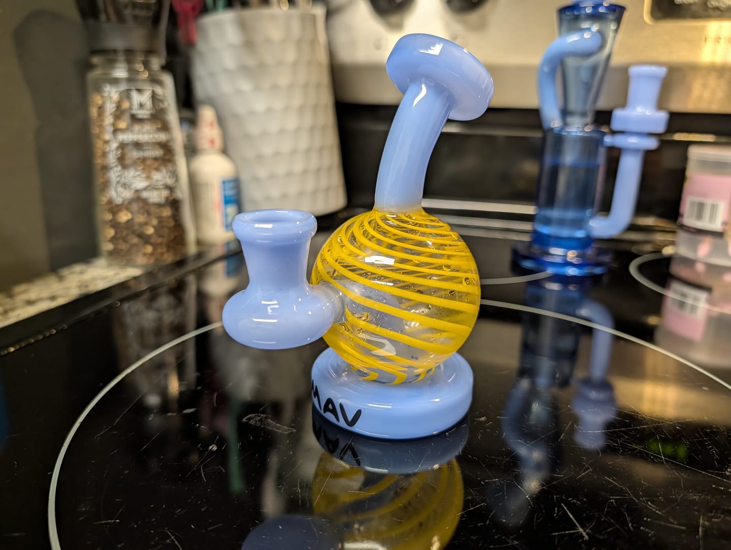 Customer photo review of Mystery Dab Rig Piece for $19!