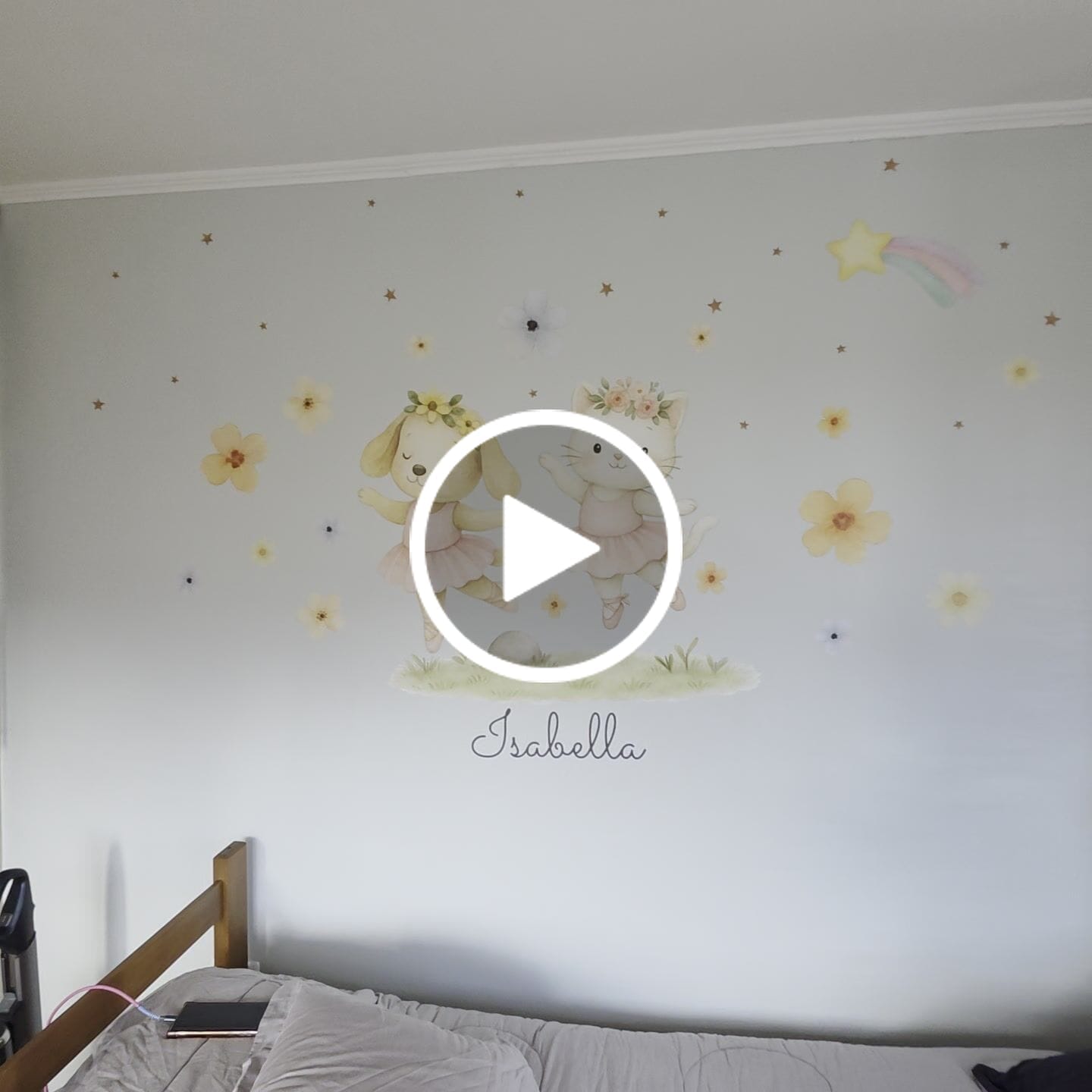Customer video review of Bailarinas perrita y gatita