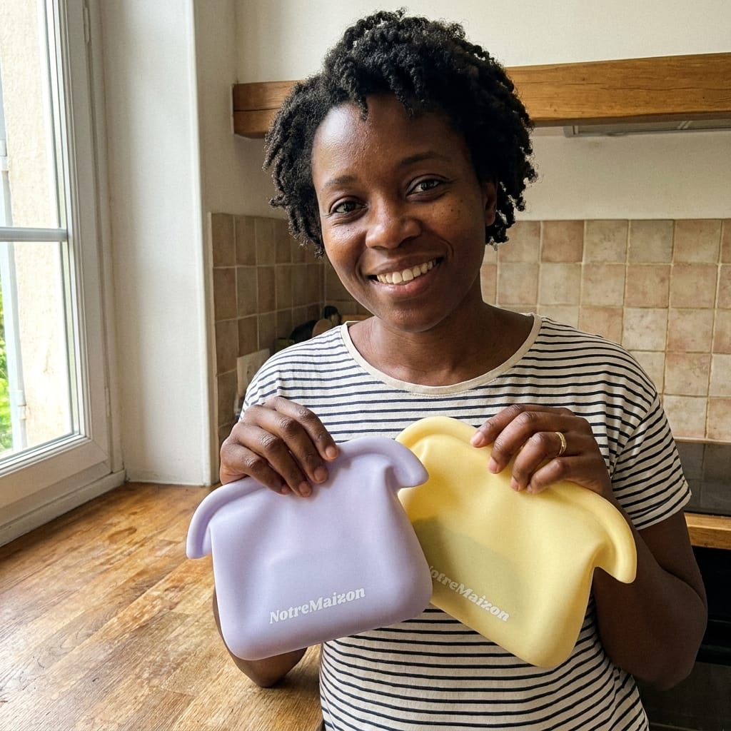 Customer photo review of Freshy™ | 1 Sac Réutilisable Qui Remplace 1 000 Sacs Plastique (1 Litre)