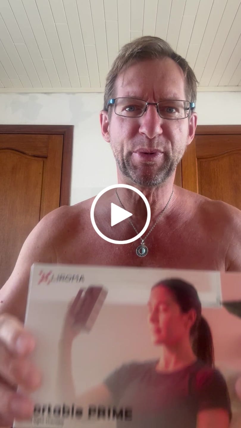 Customer video review of Portable Prime (Roodlichttherapie) – Ideaal voor onderweg – Levensduur tot 100.000 uur - 15×9,5×2,3cm
