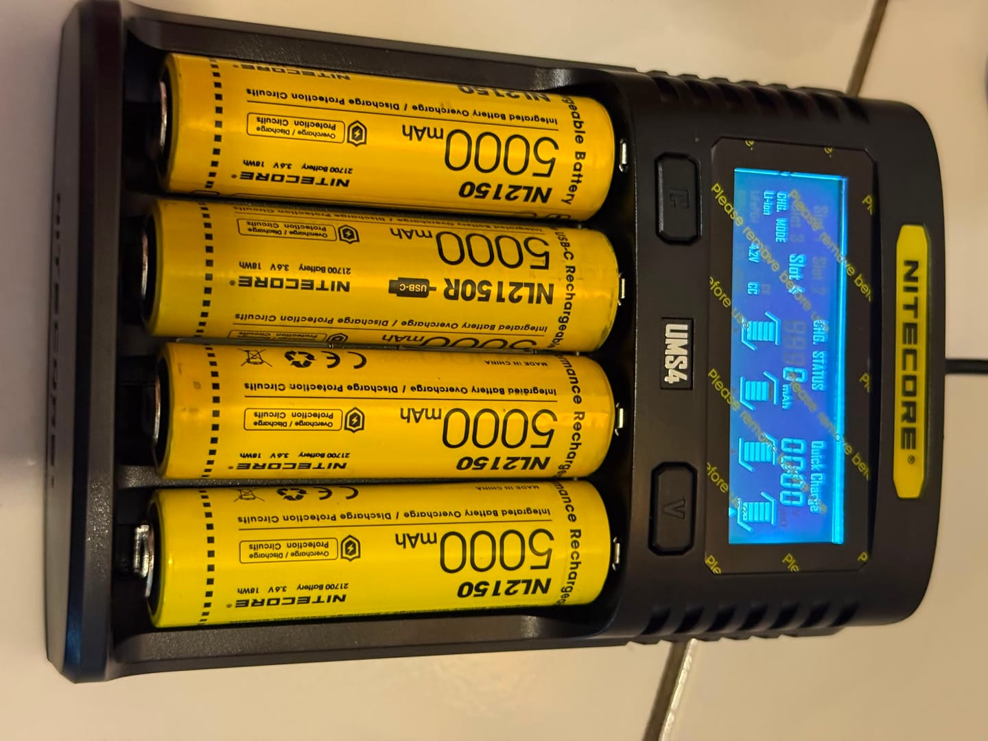 Customer photo review of UMS4 Charger - 3A