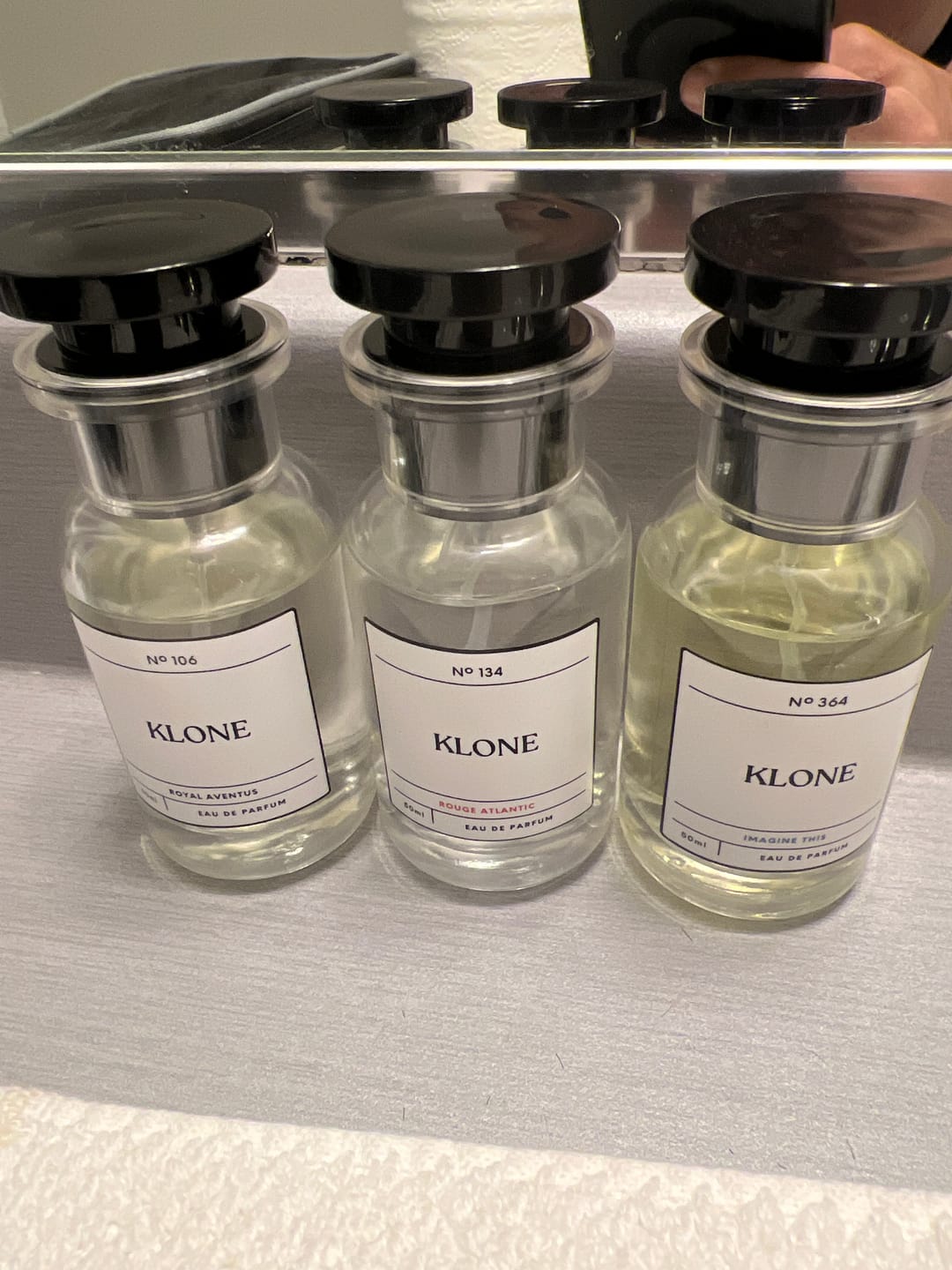 Customer photo review of Klone Scents Collection