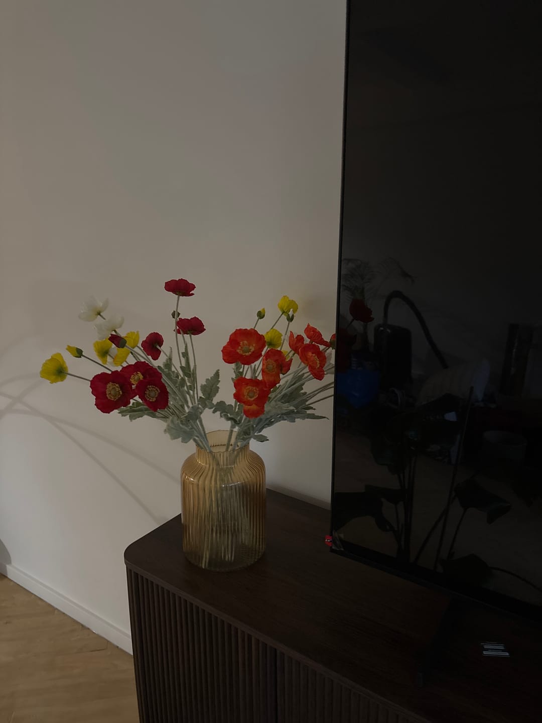 Customer photo review of Zijden Klaprozen - Mix