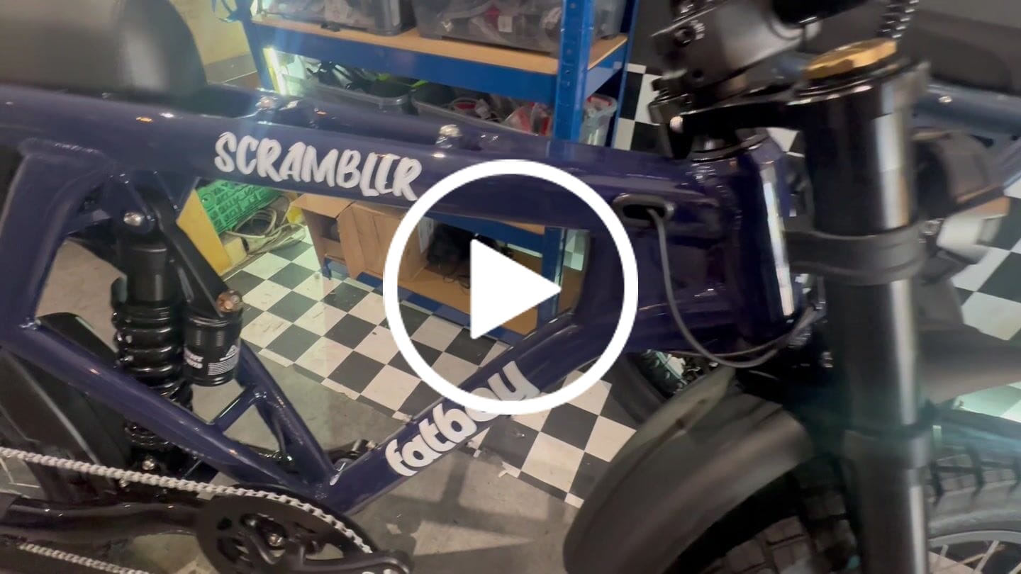 Customer video review of Scrambler V3 eBike