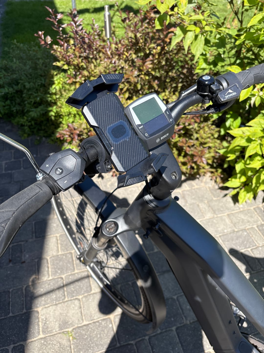 Customer photo review of Velogrip Fahrrad Handyhalterung