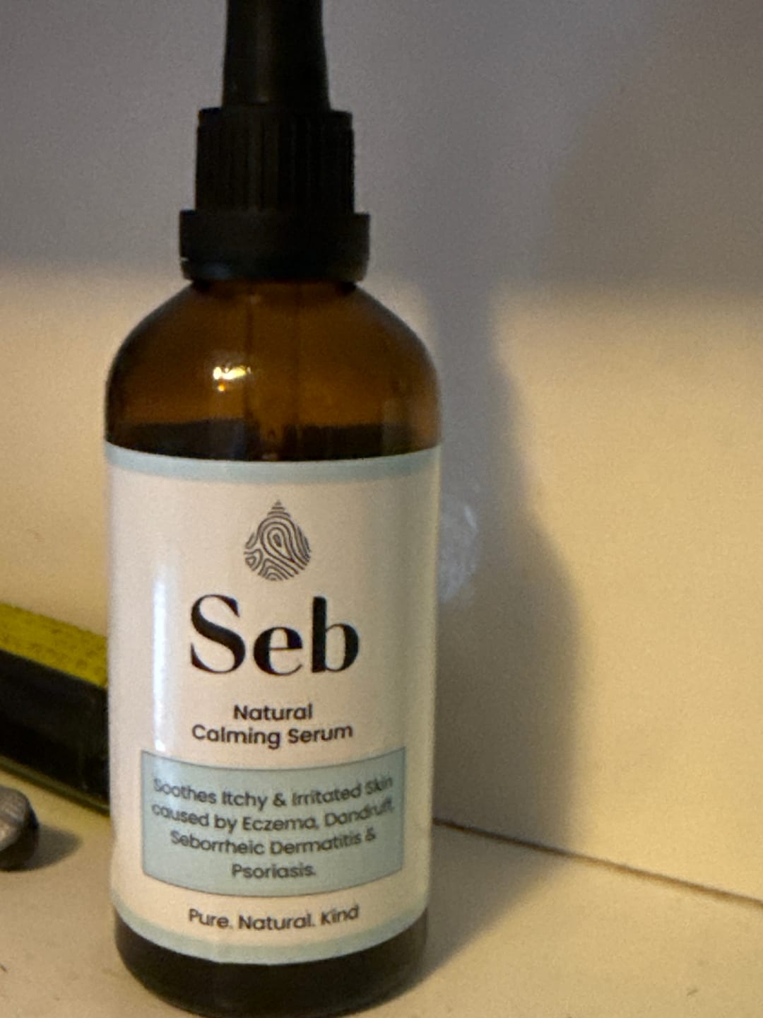 Customer photo review of Seb Natural Calming Serum