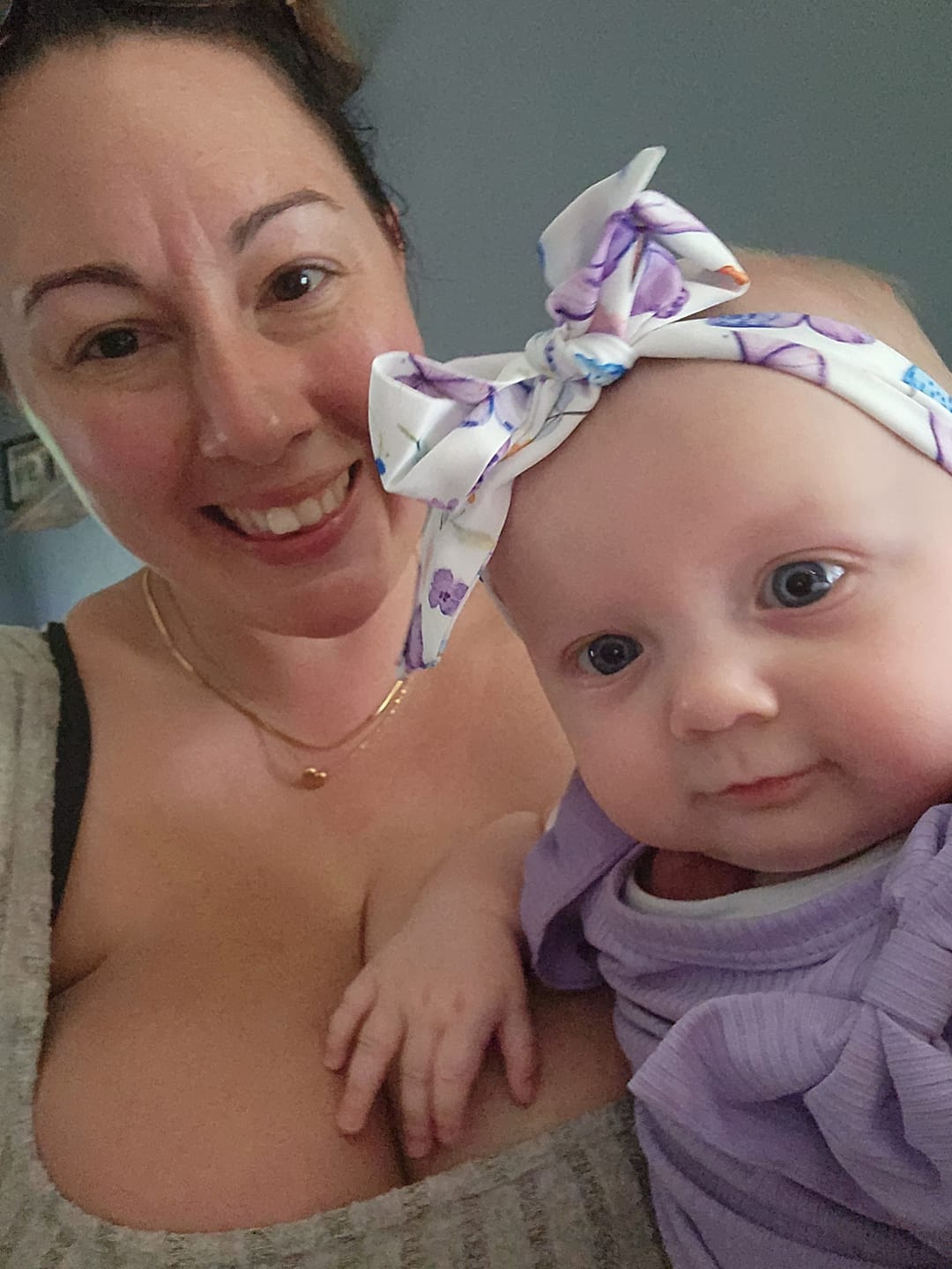 Customer photo review of Riley Heart Necklace (Bundle)
