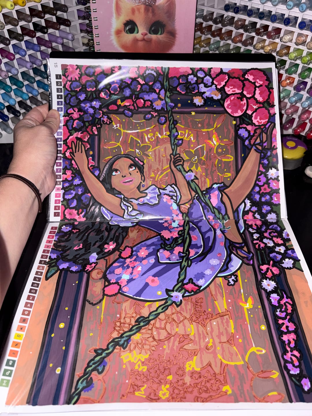 Customer photo review of Ohuhu Kahuku Series Direct-ink Acrylic Paint Markers
