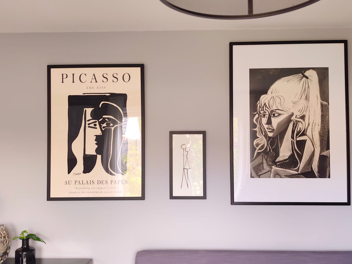 Customer photo review of Picasso The Kiss