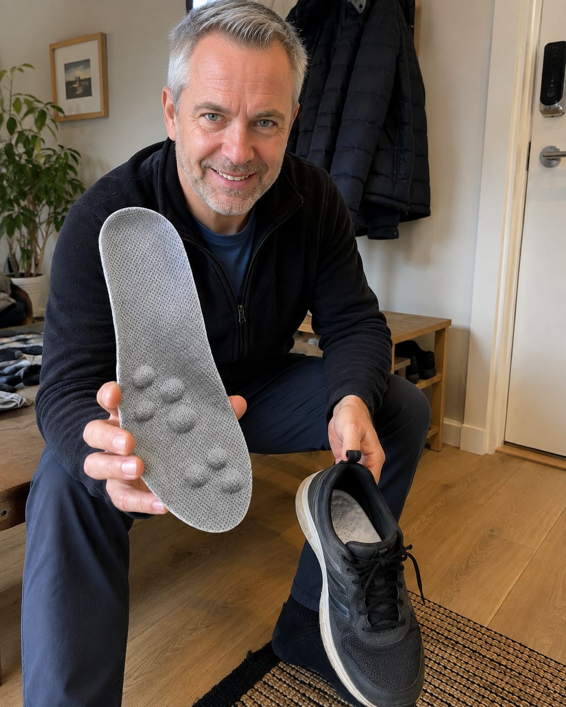 Customer photo review of Massage Insoles