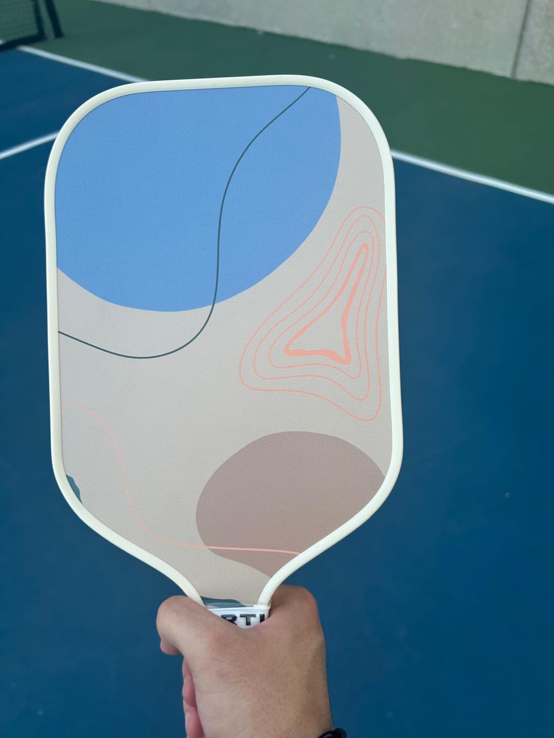 Customer photo review of ARTI Fiberglass "Horizon Duo" Pickleball Paddle Set - USA Pickleball Approved