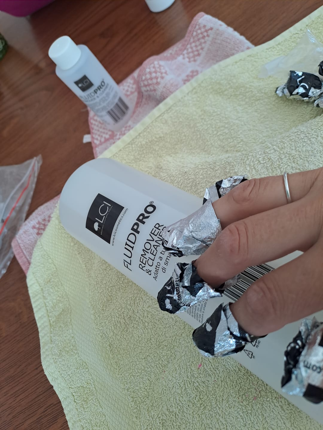 Customer photo review of Fluid Pro Cleaner & Remover 1 L (litro) LCI