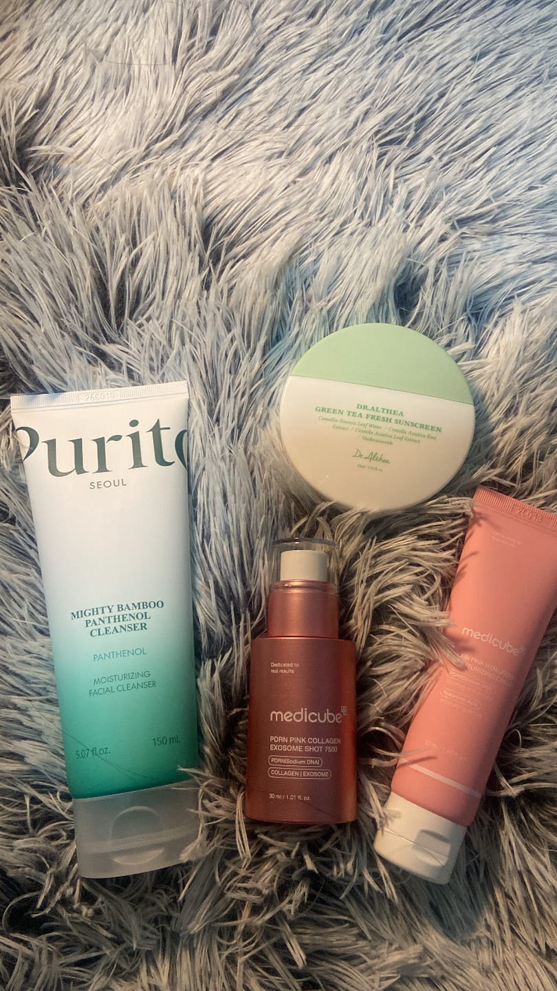 Customer photo review of MEDICUBE - PDRN Pink Hyaluronic Moisturizing Cream 50 ML | Crema Hidratante Regeneradora