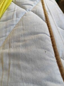 Customer photo review of 160x200 Yün Yatak Pedi Çift Kişilik 3 KG Merinos Kuzu Yünü
