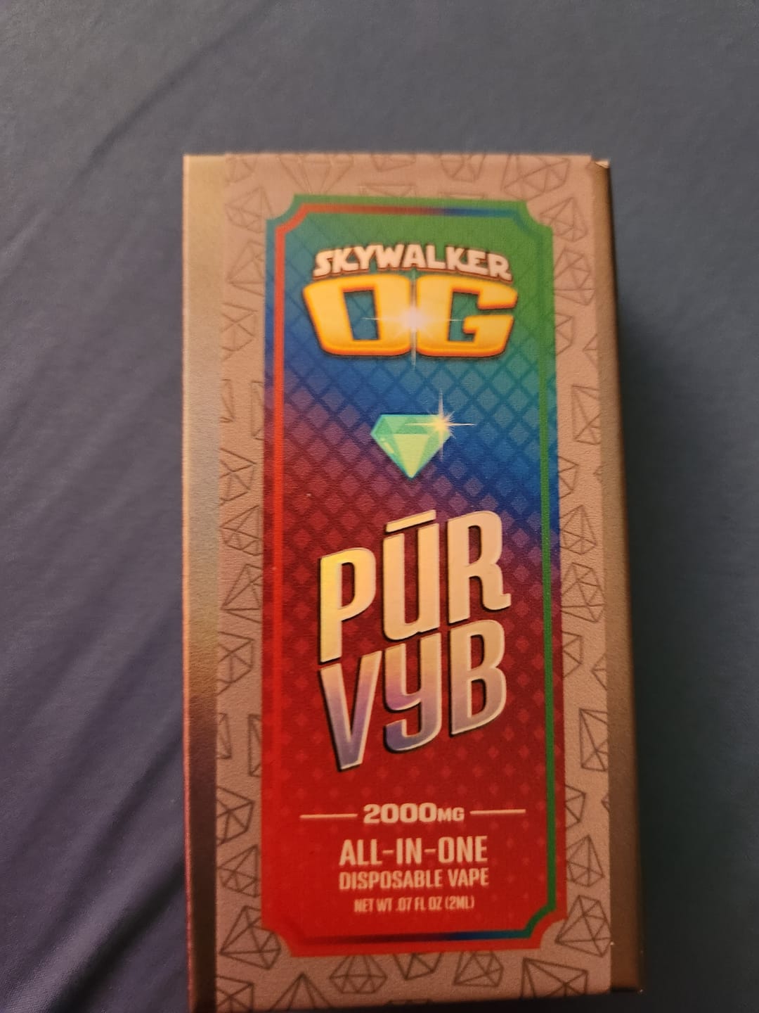 Customer photo review of PUR VYB - 2G THCa Live Resin - Skywalker OG (Indica)