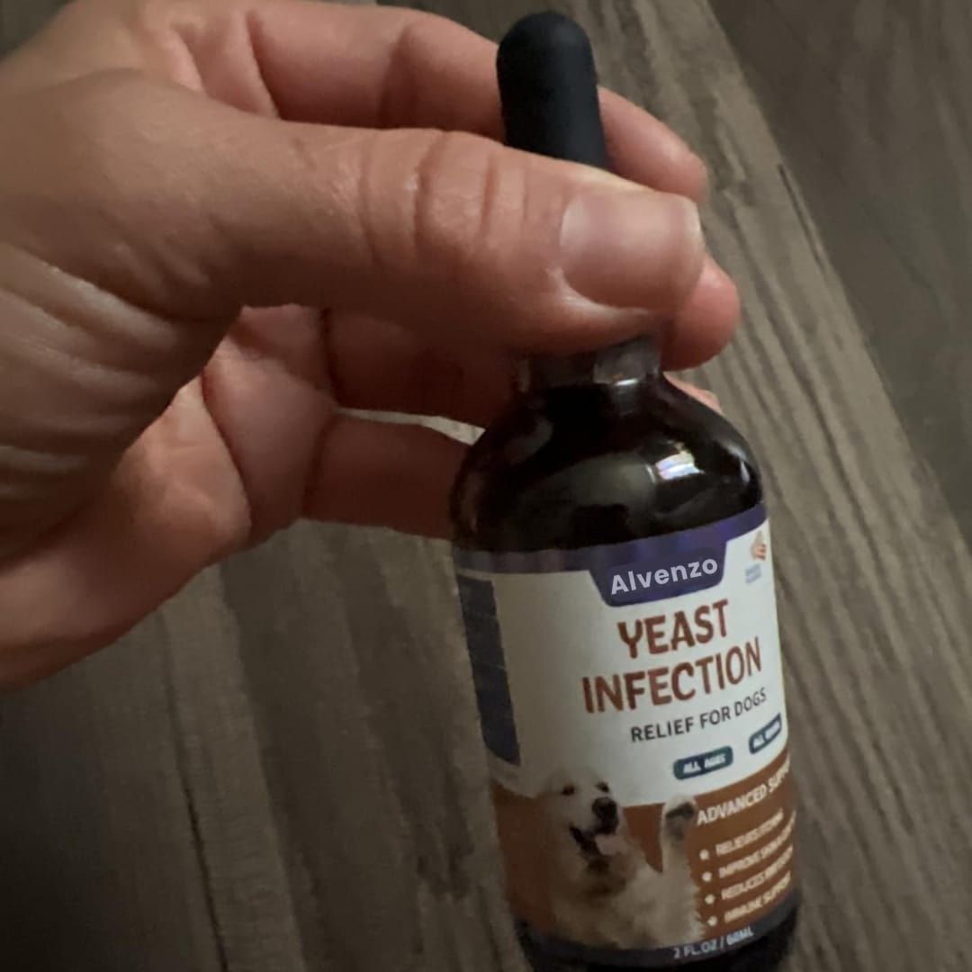Customer photo review of Fórmula Veterinaria Natural para Eliminar Hongos en Perros