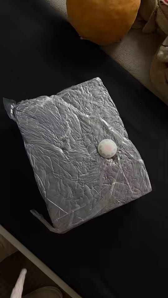 Customer photo review of Demeter - Detachable Maternity Pillow – G-Shaped Crystal Velvet Lumbar Support Cushion for Pregnant Side-Lying