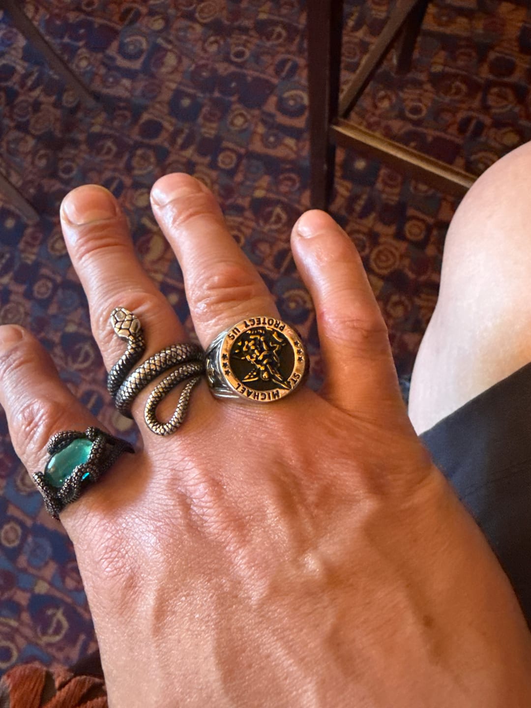 Customer photo review of ST. MICHAELS. - GOLD