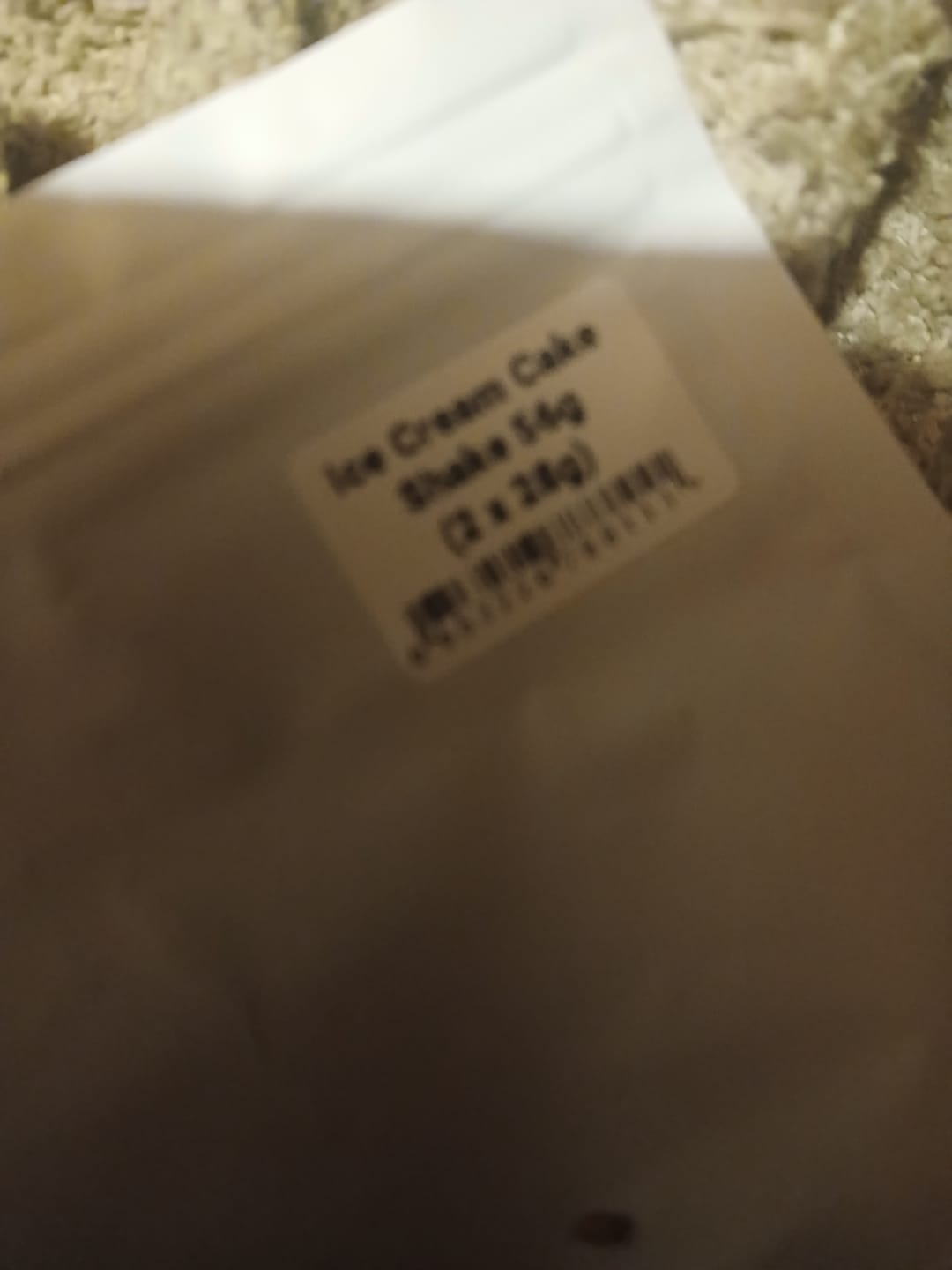 Customer photo review of (BOGO)1oz Ice Cream Cake Shake - Garden I