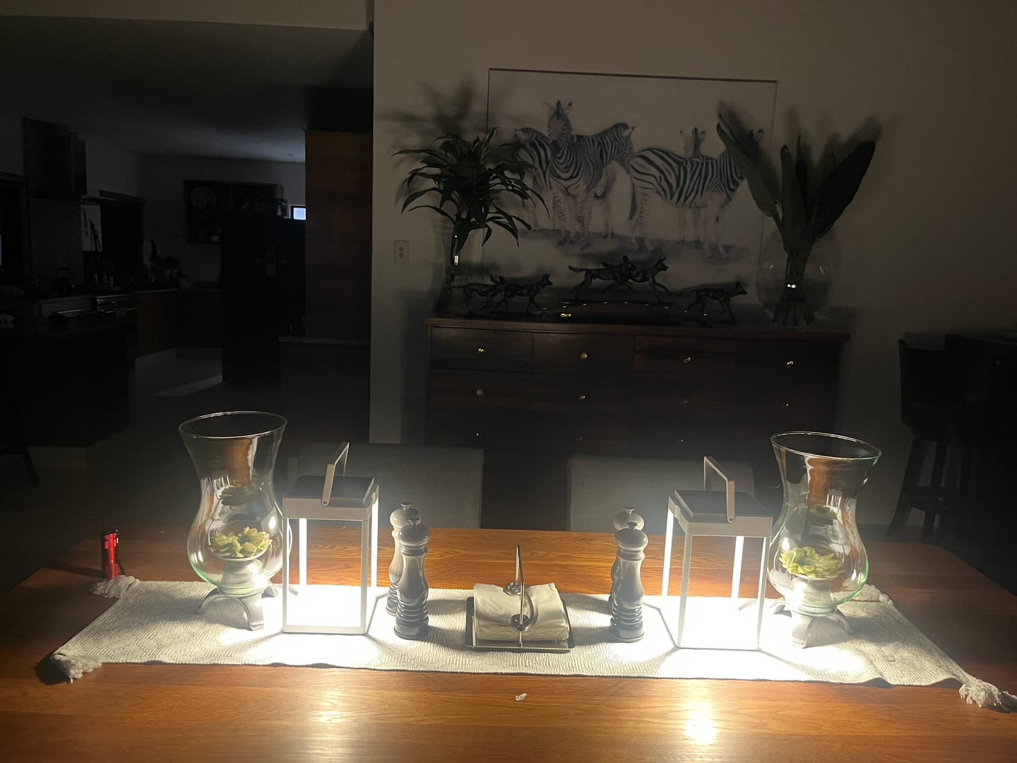 Customer photo review of Luxury Metal Solar Lantern