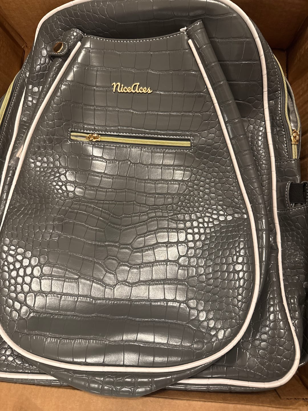 Customer photo review of Priscila Tennis & Pickleball Bag