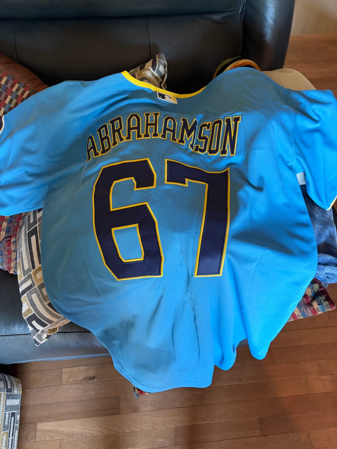 Customer photo review of Milwaukee City Connect Custom Jersey