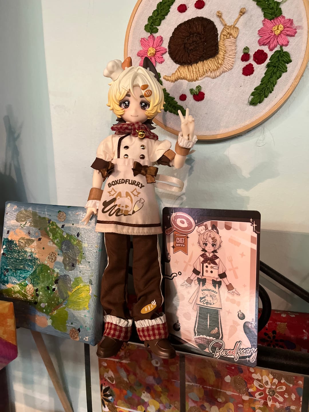 Customer photo review of Boxed Furry Series 1/8 Action Figure BJD Blind Box【Shipped in Aug./Sept. 2026】