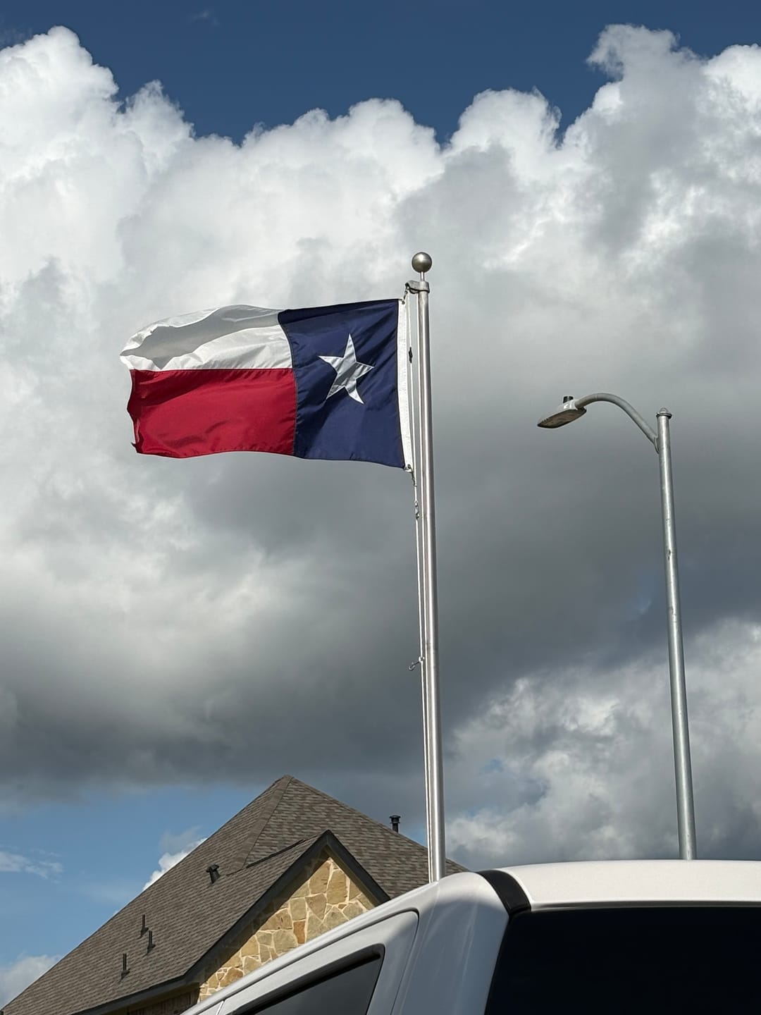 Customer photo review of 3' x 5' Texas Flag