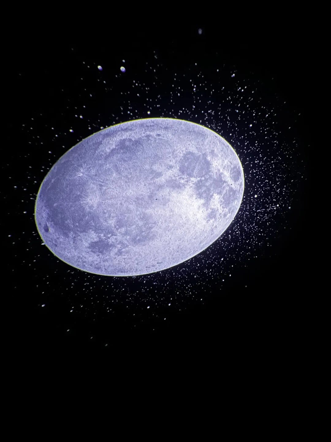 Customer photo review of Velora Galaxy Projector
