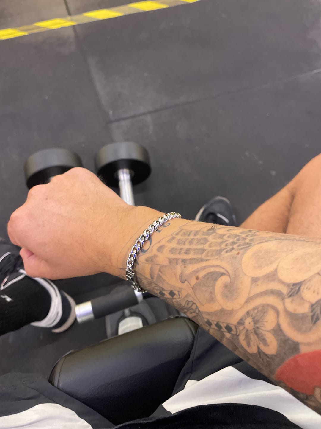 Customer photo review of Pulsera Cuban 8mm