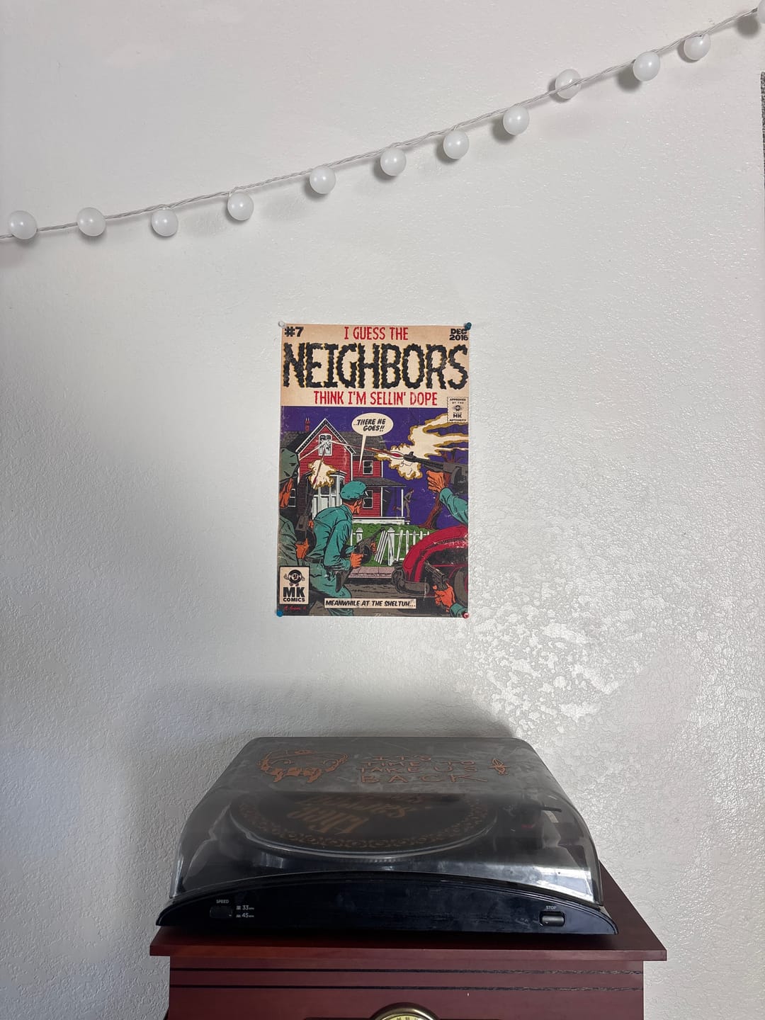 Customer photo review of Neighbors - Vertical Matte Posters