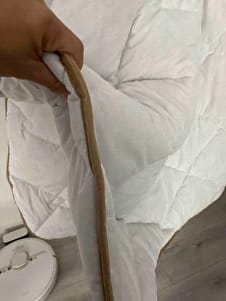 Customer photo review of Tek Kişilik Kuzu Yünü Yorgan 155x215 cm 2,5 kg Merinos Kuzu Yünü