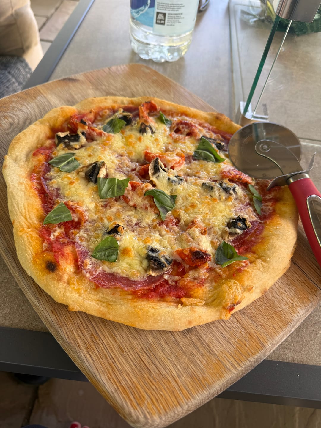 Customer photo review of Sourdough Pizza Bases