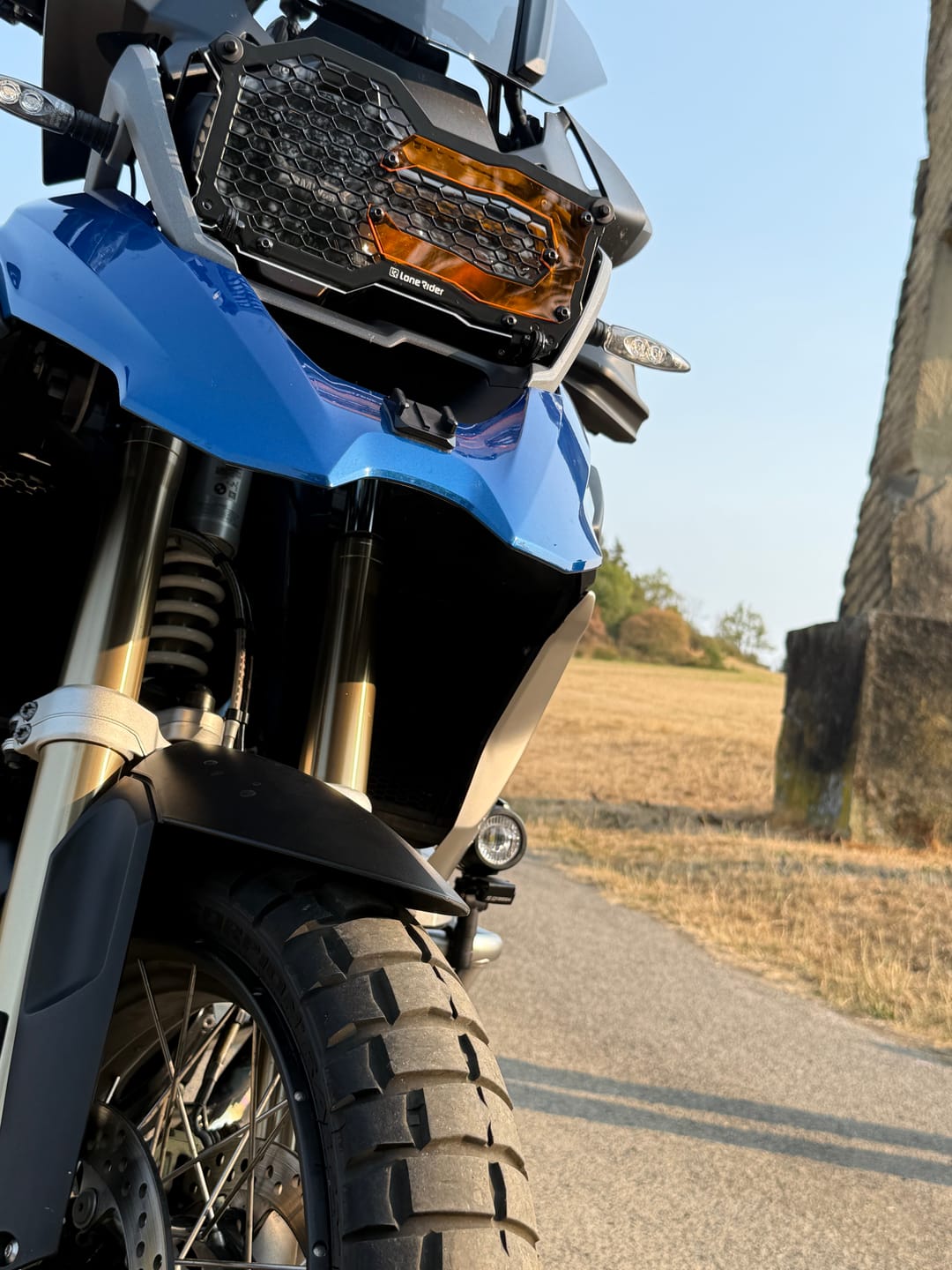Customer photo review of Headlight Guard Kit BMW R1200/1250 GS / ADVENTURE LC (Liquid Cooled) - [Patent Pending]