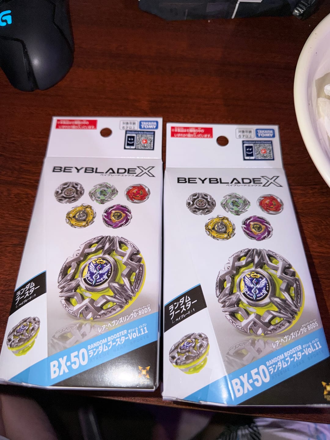 Customer photo review of Takara Tomy Beyblade X BX-50  Random Booster Vol.11 Heaven Ring