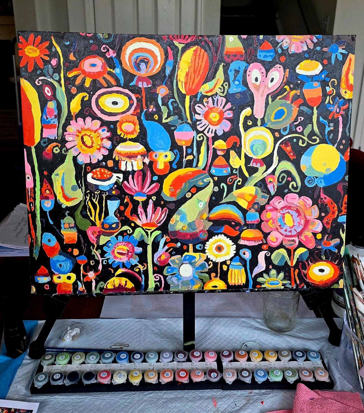 Customer photo review of Whimsical Blooms