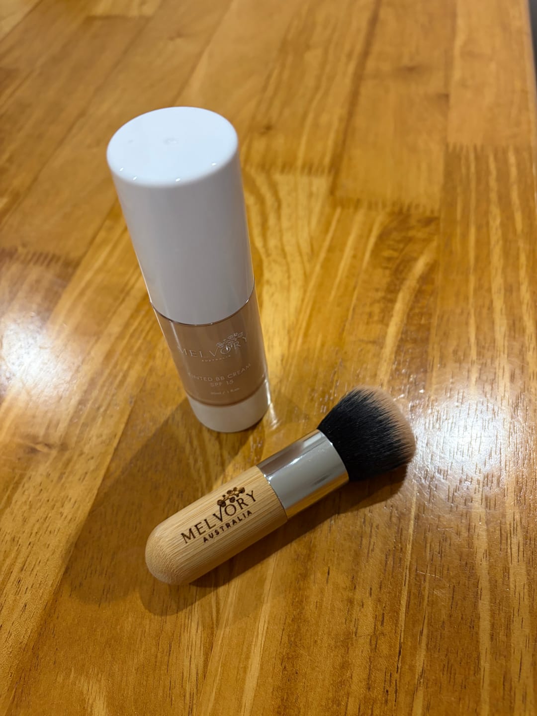 Customer photo review of Tinted BB Cream SPF 15