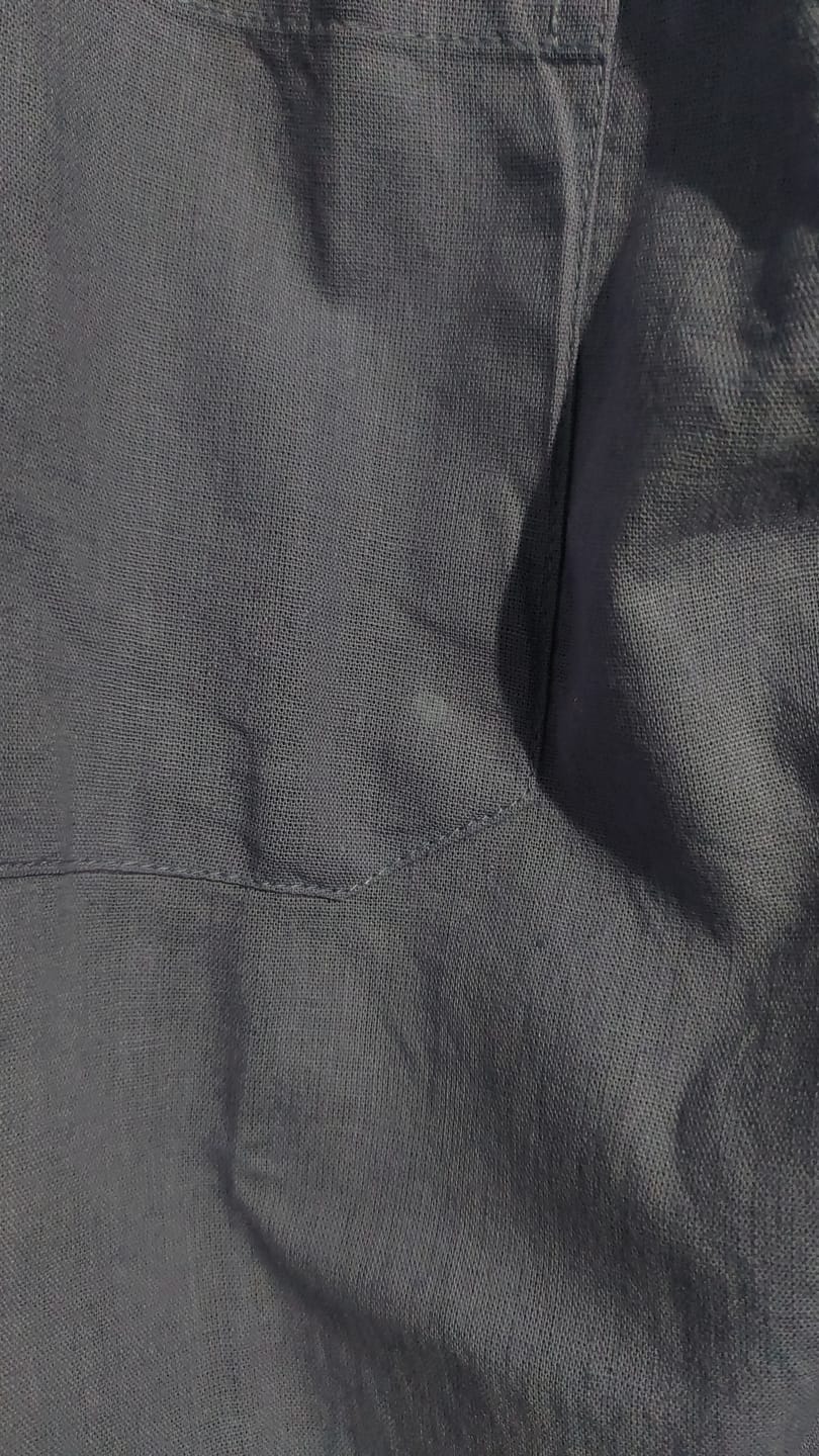 Customer photo review of Lavender Linen Blend Shirt
