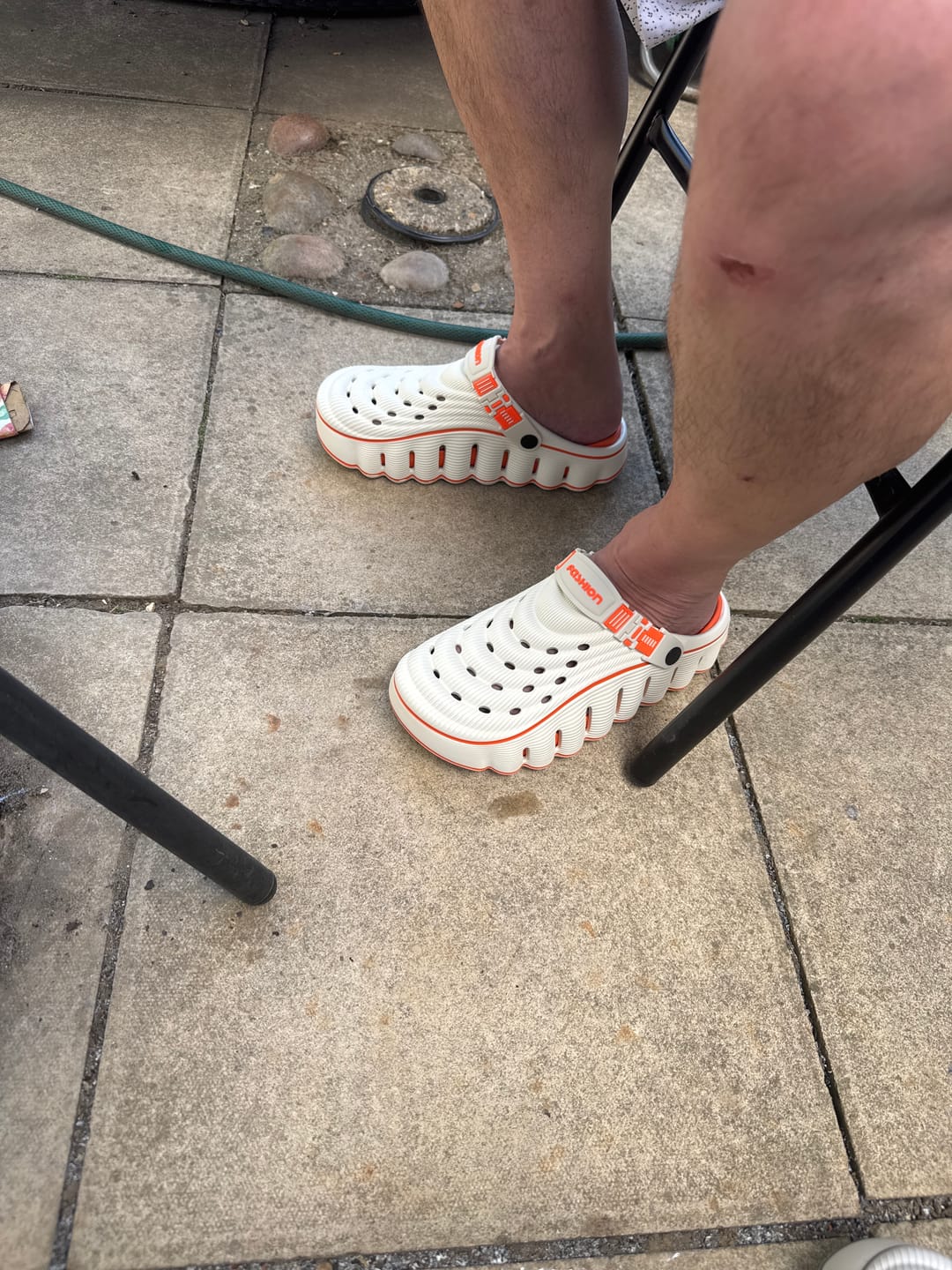 Customer photo review of KATINIX™ Cloud Walk Men's Clogs