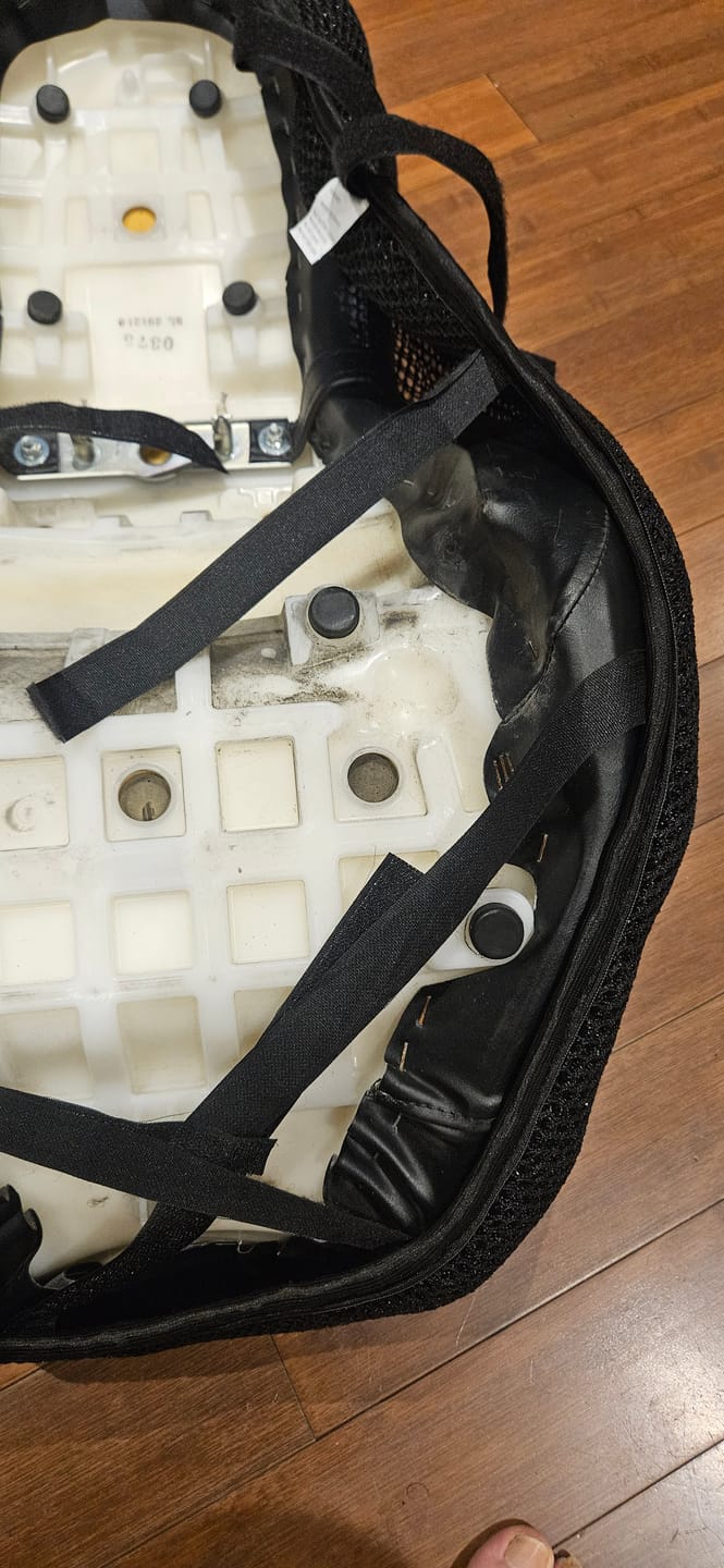 Customer photo review of Wind Rider Seat Cover