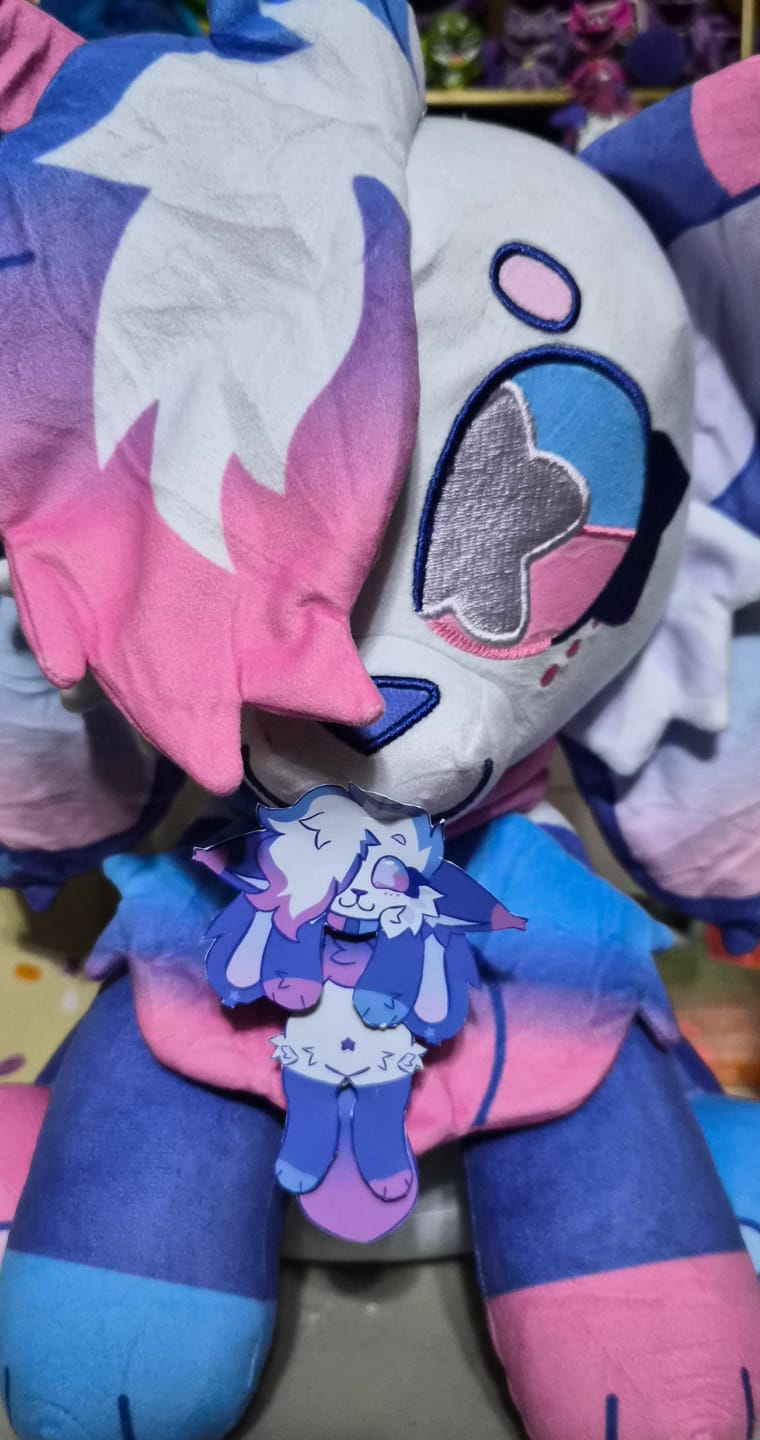 Customer photo review of Original Character (OC) Design Plush