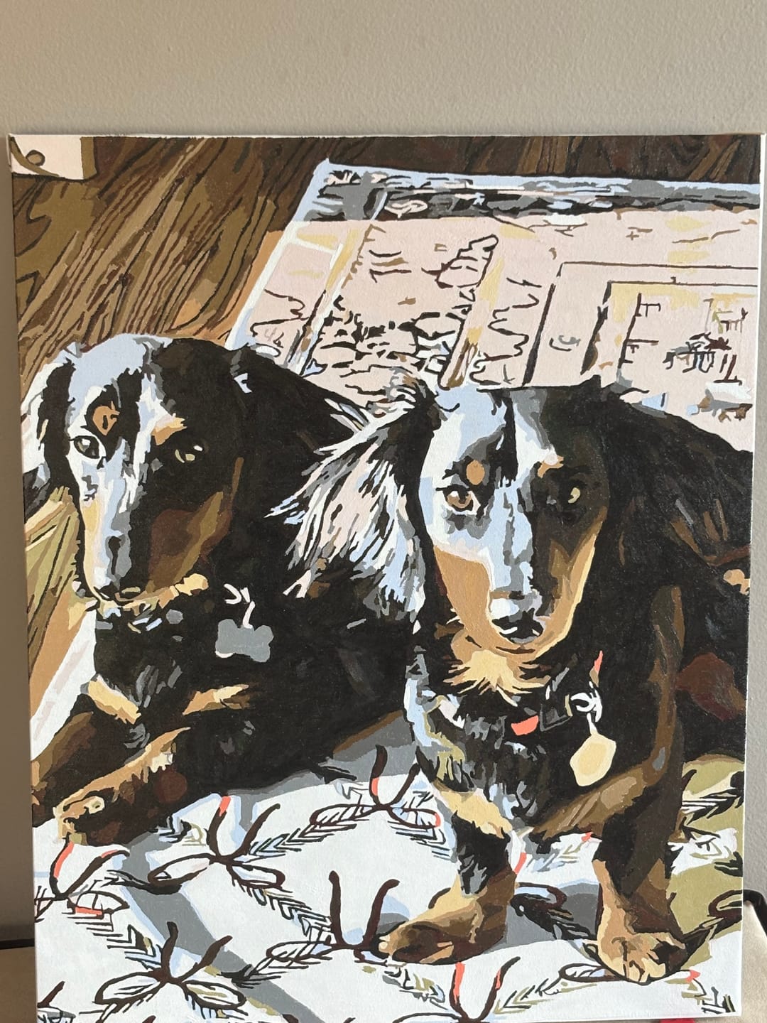 Customer photo review of Paint Your Own Photo