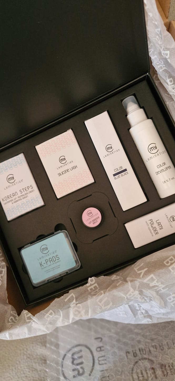 Customer photo review of Kit de Laminado de Pestañas Coreano  | My Lamination