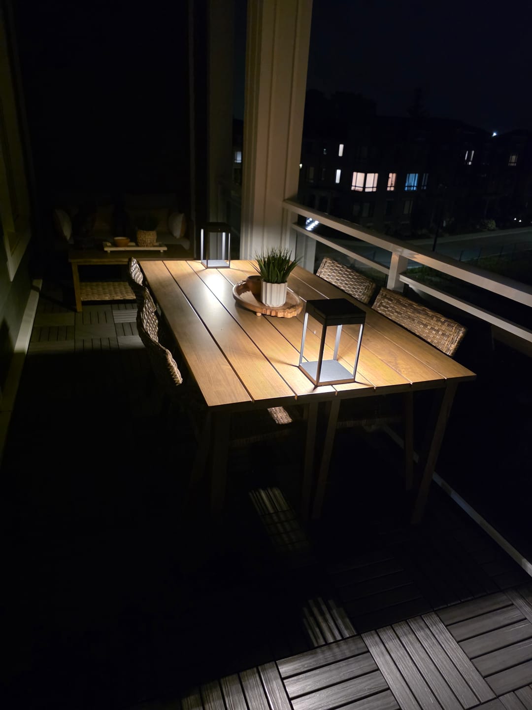 Customer photo review of Luxury Metal Solar Lantern