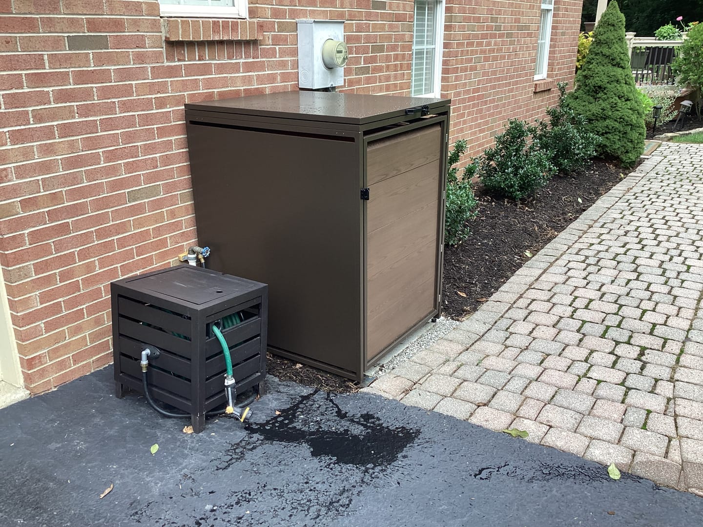 Customer photo review of MisterBin® Garbage Bin Enclosure
