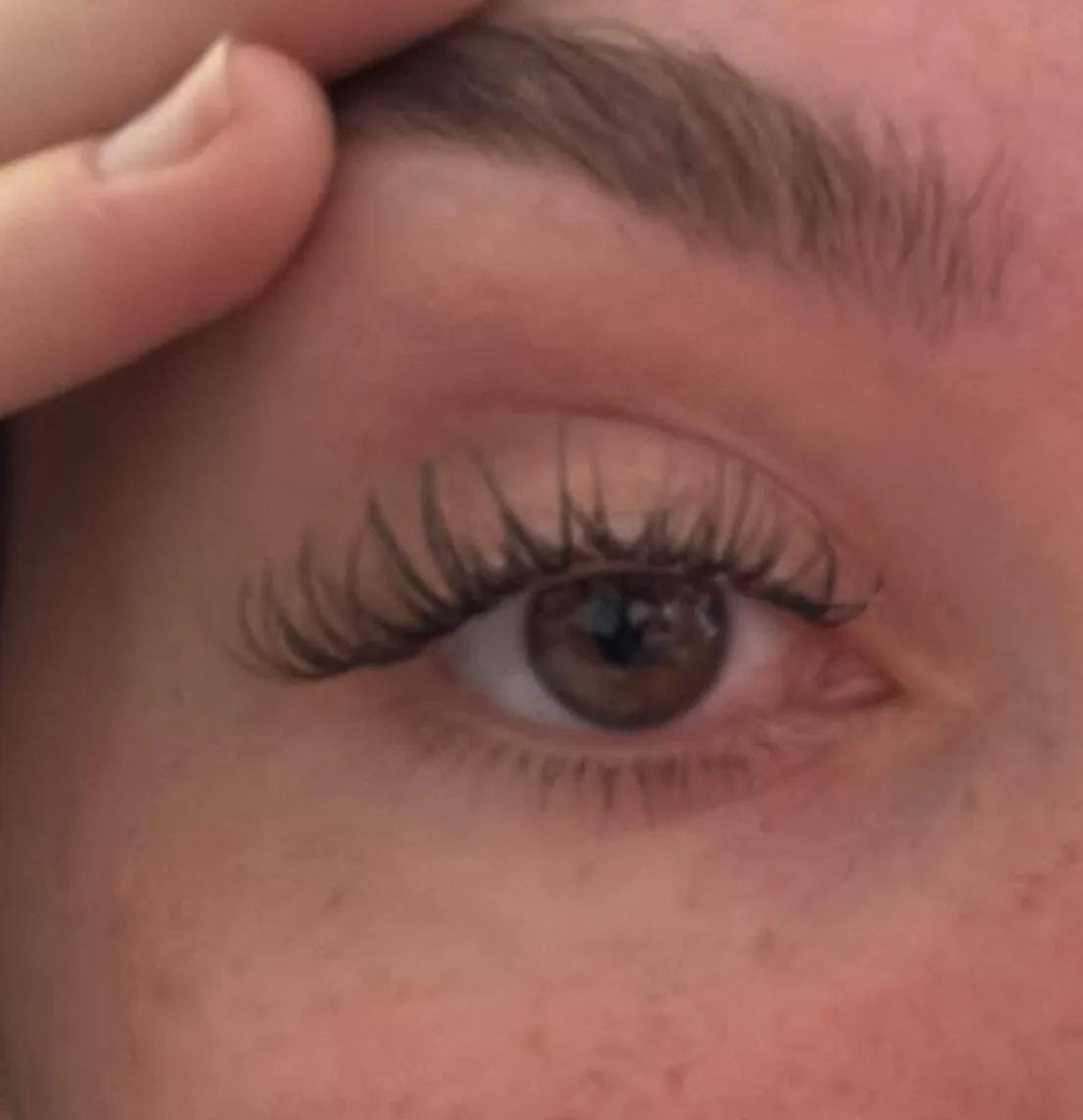 Customer photo review of SPIDERA Lash Clusters