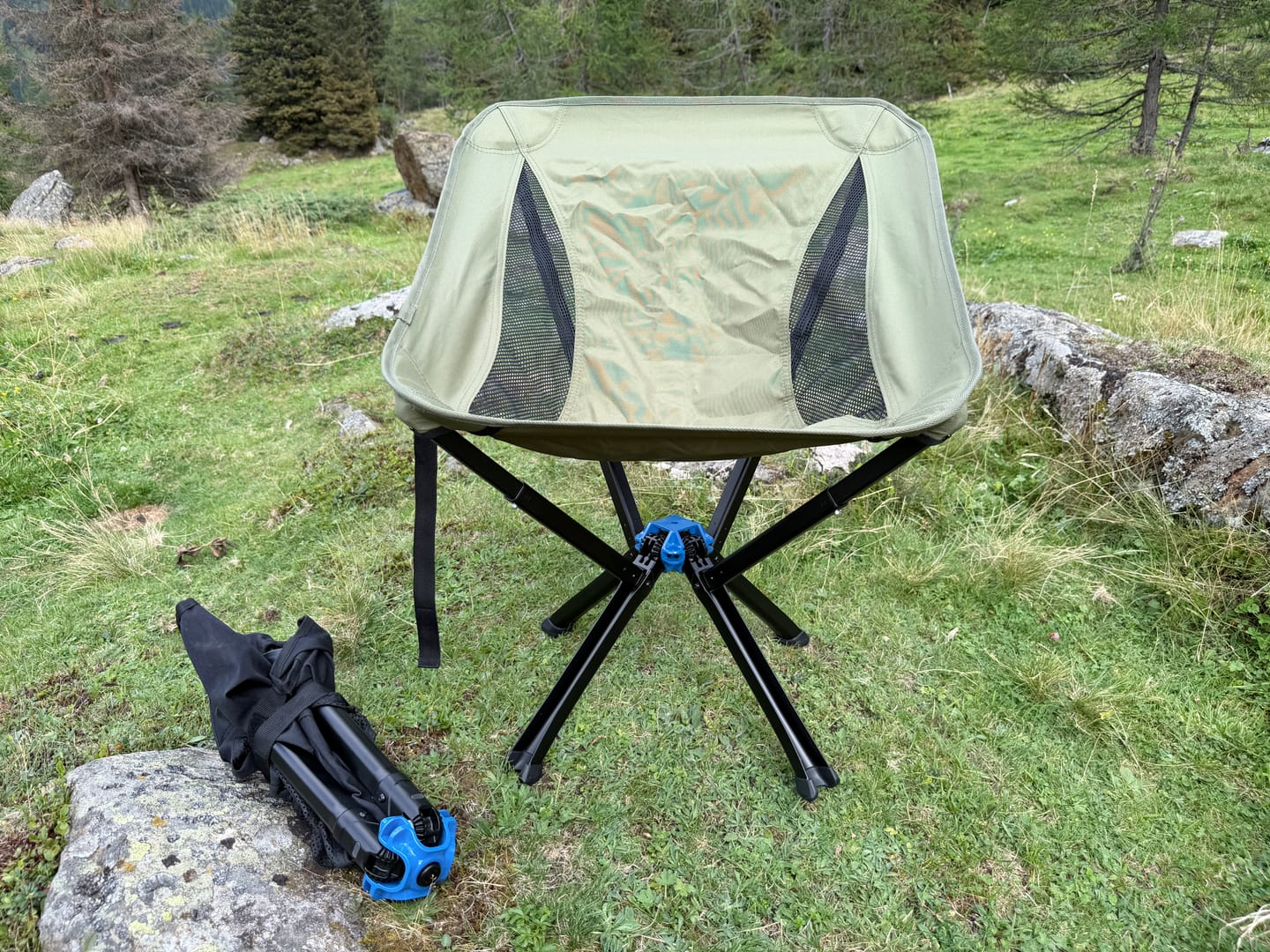 Customer photo review of Campingstuhl – kompakt, bequem & in 10 Sekunden bereit