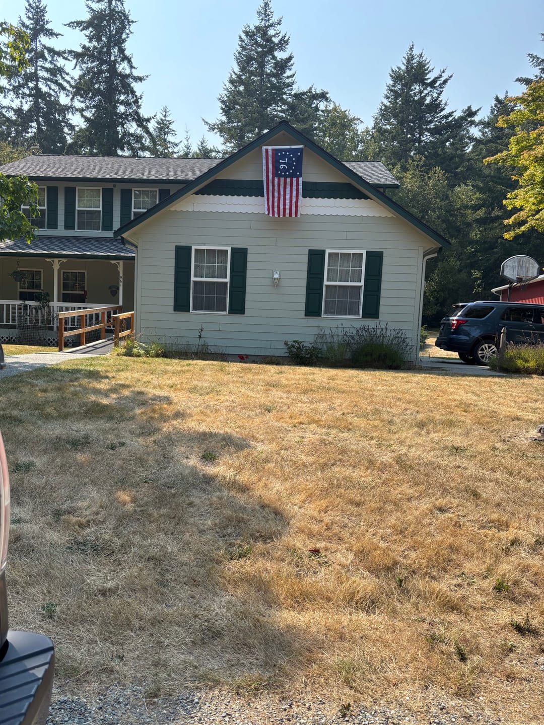Customer photo review of 3' x 5' Bennington Flag